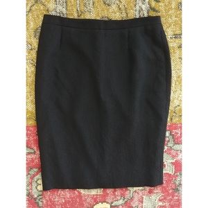 Giorgio Armani Black Pencil Skirt